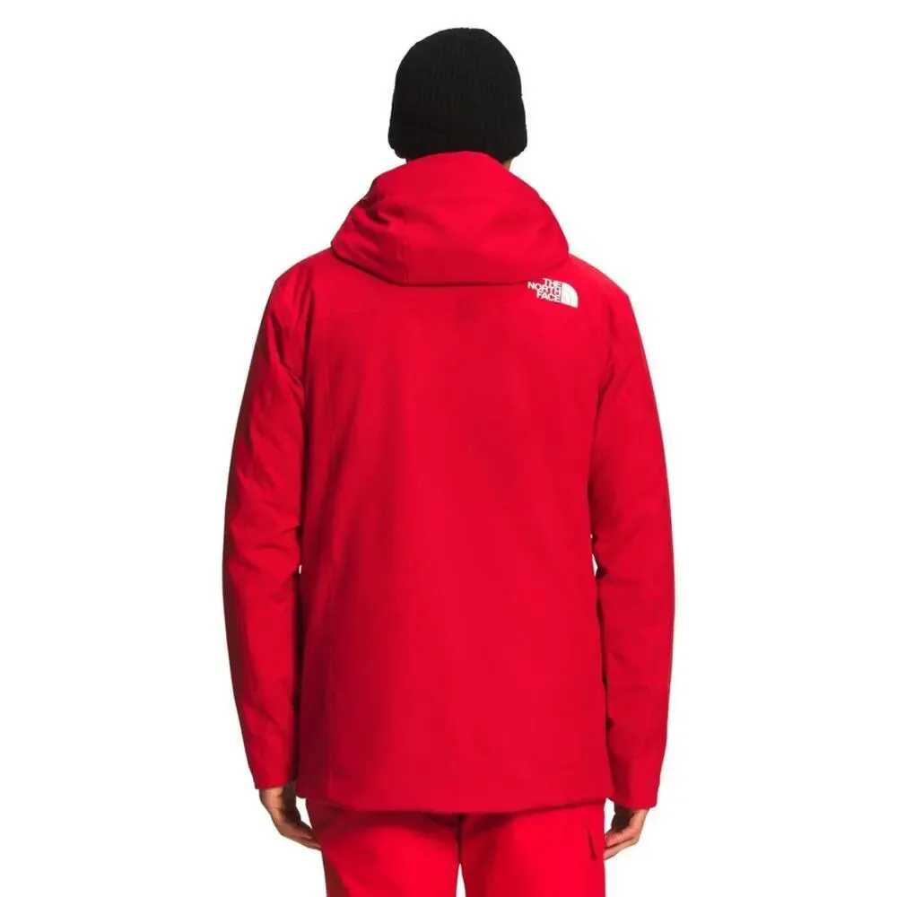 The North Face Sickline Jacket Men's 2XL Red Waterproof Full Zip Hooded KFC261